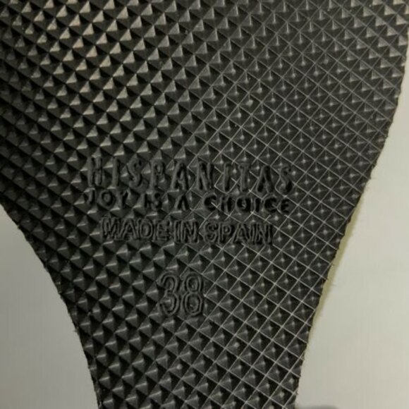 Hispanitas Sandals Women Size 38 US 7.5M Green Ankle Strap Open-toe - Picture 6 of 11